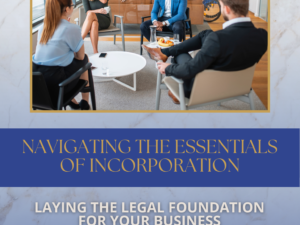 Navigating the Essentials of Incorporation Checklist