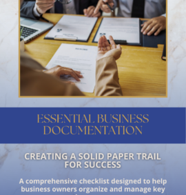 Essential Business Documentation Checklist